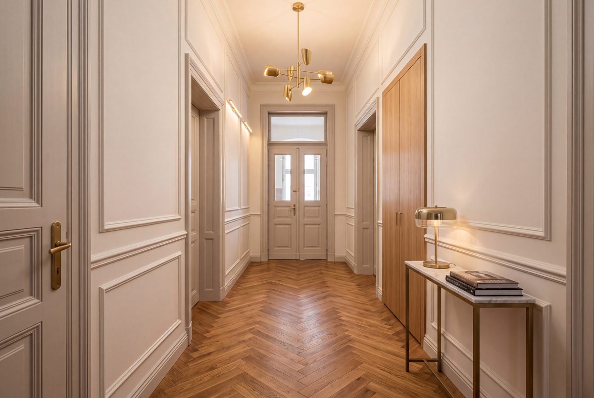 Hallway, The Kamienica Residence (After)