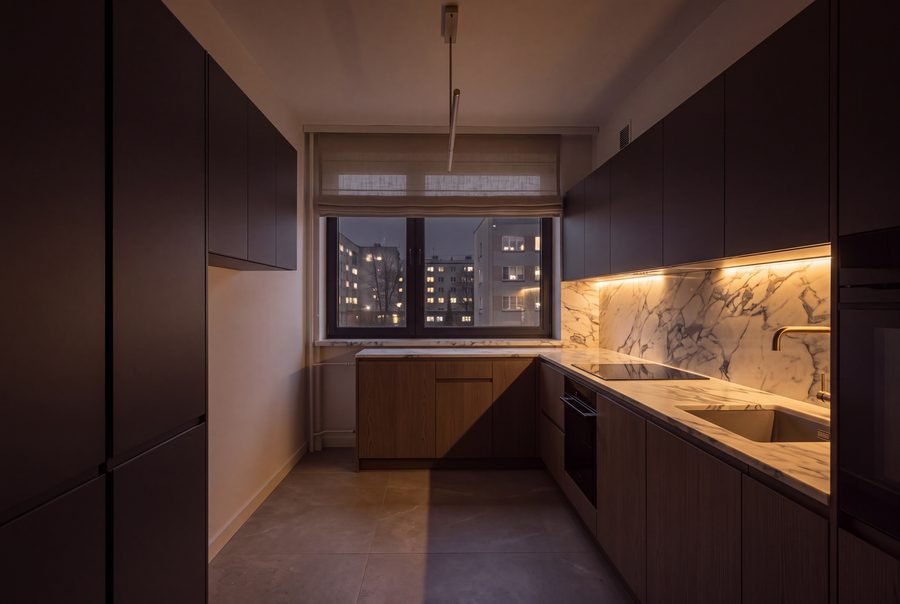 The kitchen at night